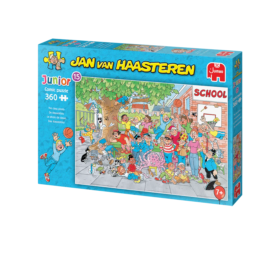 Jan van Haasteren Junior 15 | De klassenfoto  | 360 stukjes